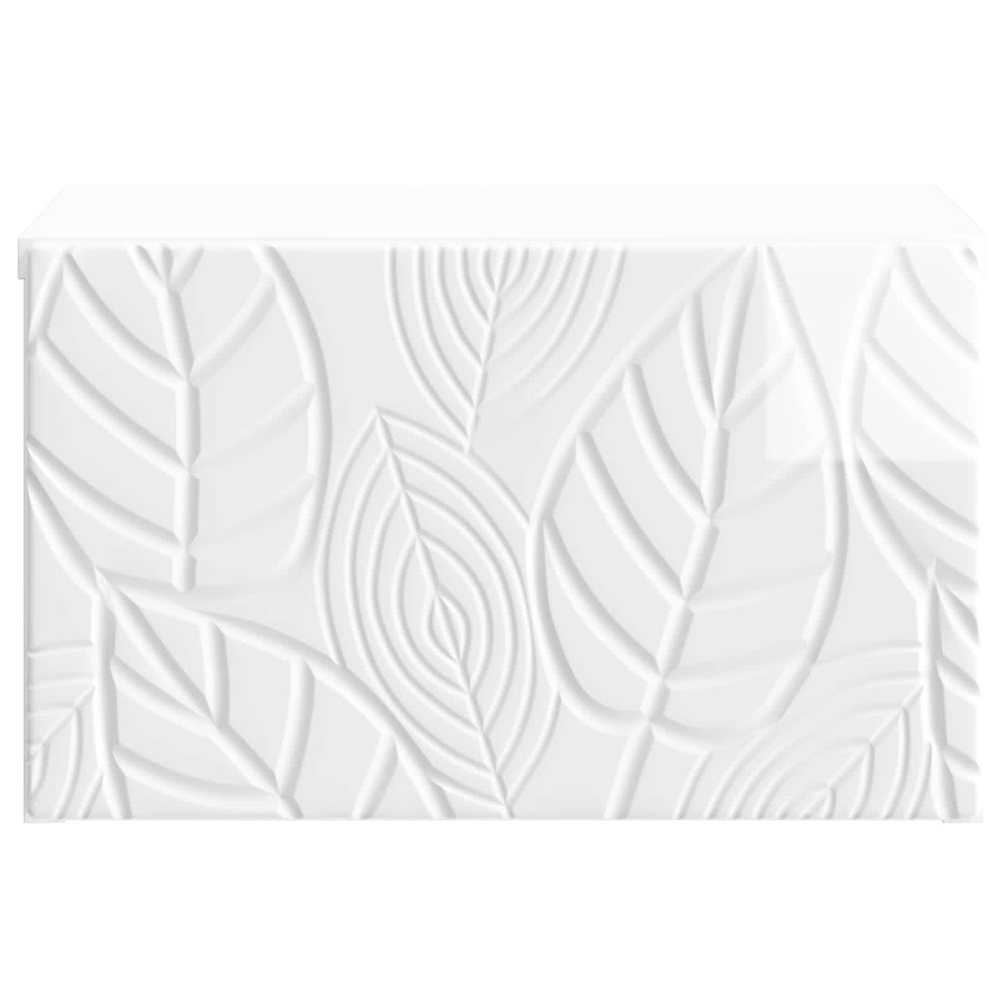 vidaXL Wall-Mounted Side Table 2 pcs High Gloss White 6