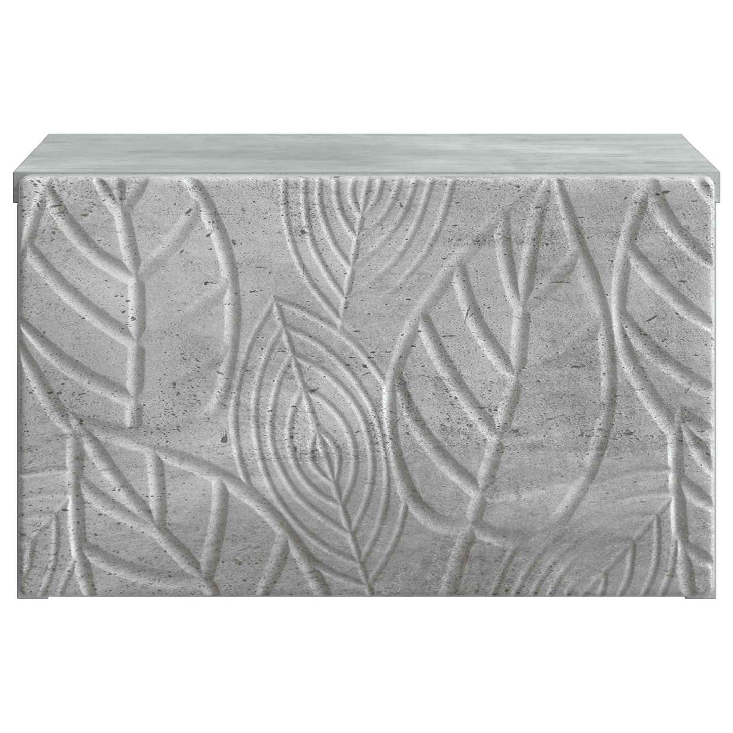 vidaXL Wall-Mounted Bedside Cabinet 2 pcs Concrete Grey 6