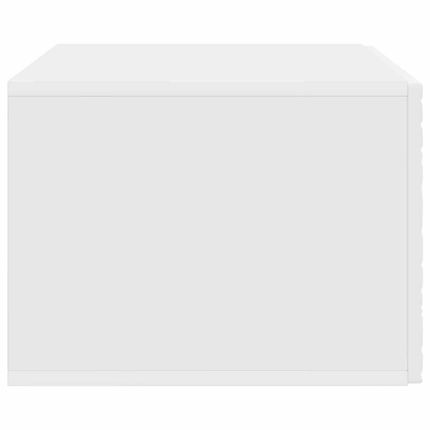 vidaXL Wall-Mounted TV Cabinet 98 x 41 x 30 cm White Engineered Wood 6