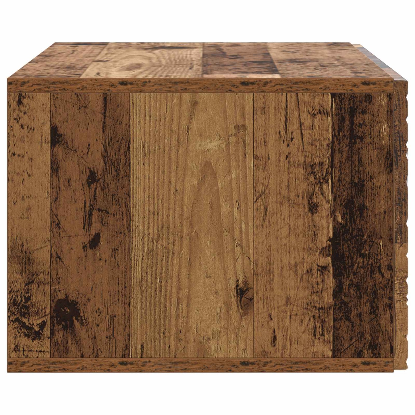 vidaXL Wall-Mounted TV Cabinet 98 x 41 x 30 cm Old Wood 6