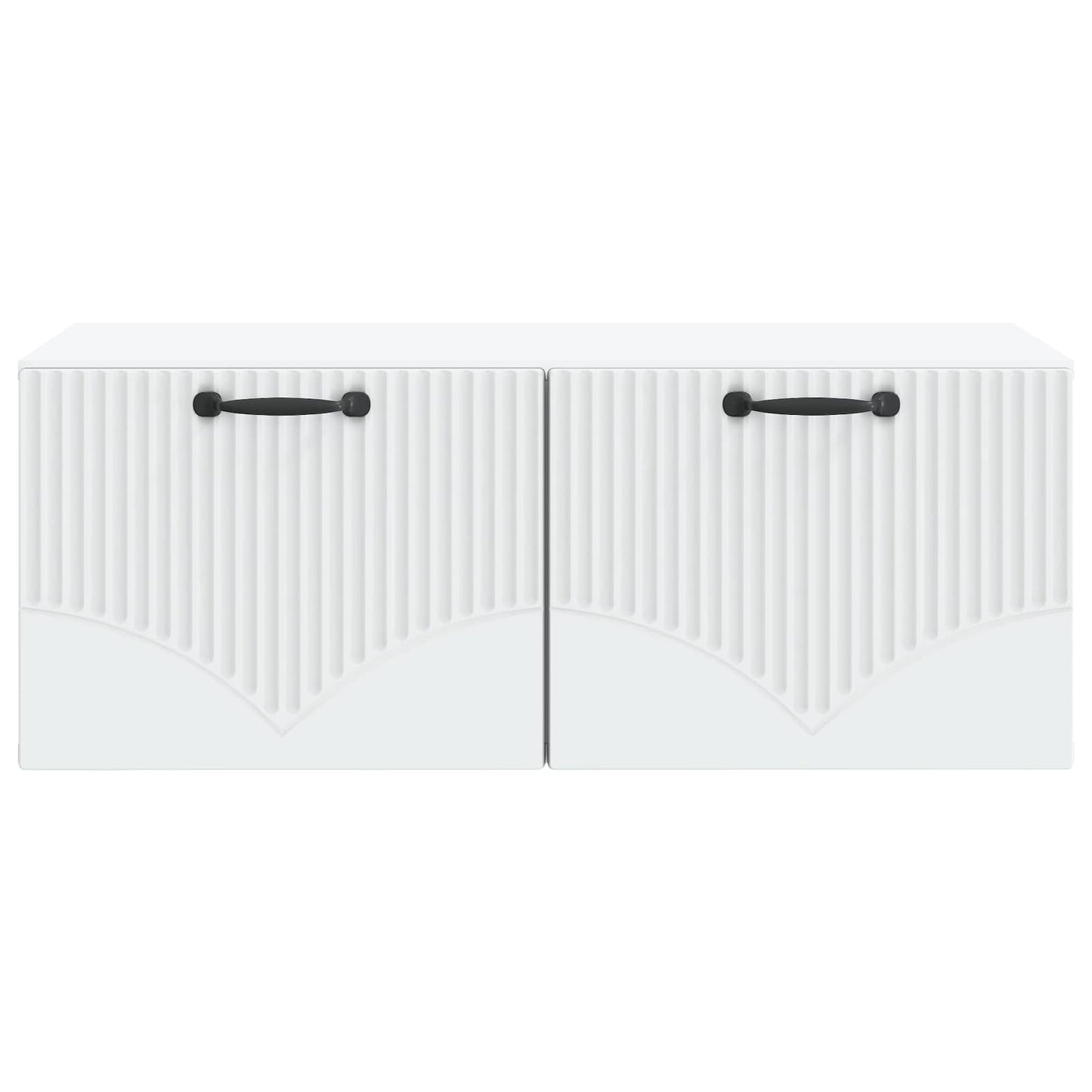 vidaXL Wall-Mounted TV Cabinet White 78.5 x 41 x 30 cm Engineered Wood 6