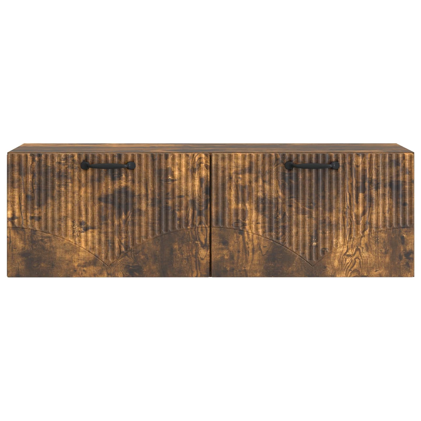 vidaXL Wall-Mounted TV Cabinet Smoked Oak 98 x 31 x 30 cm 6