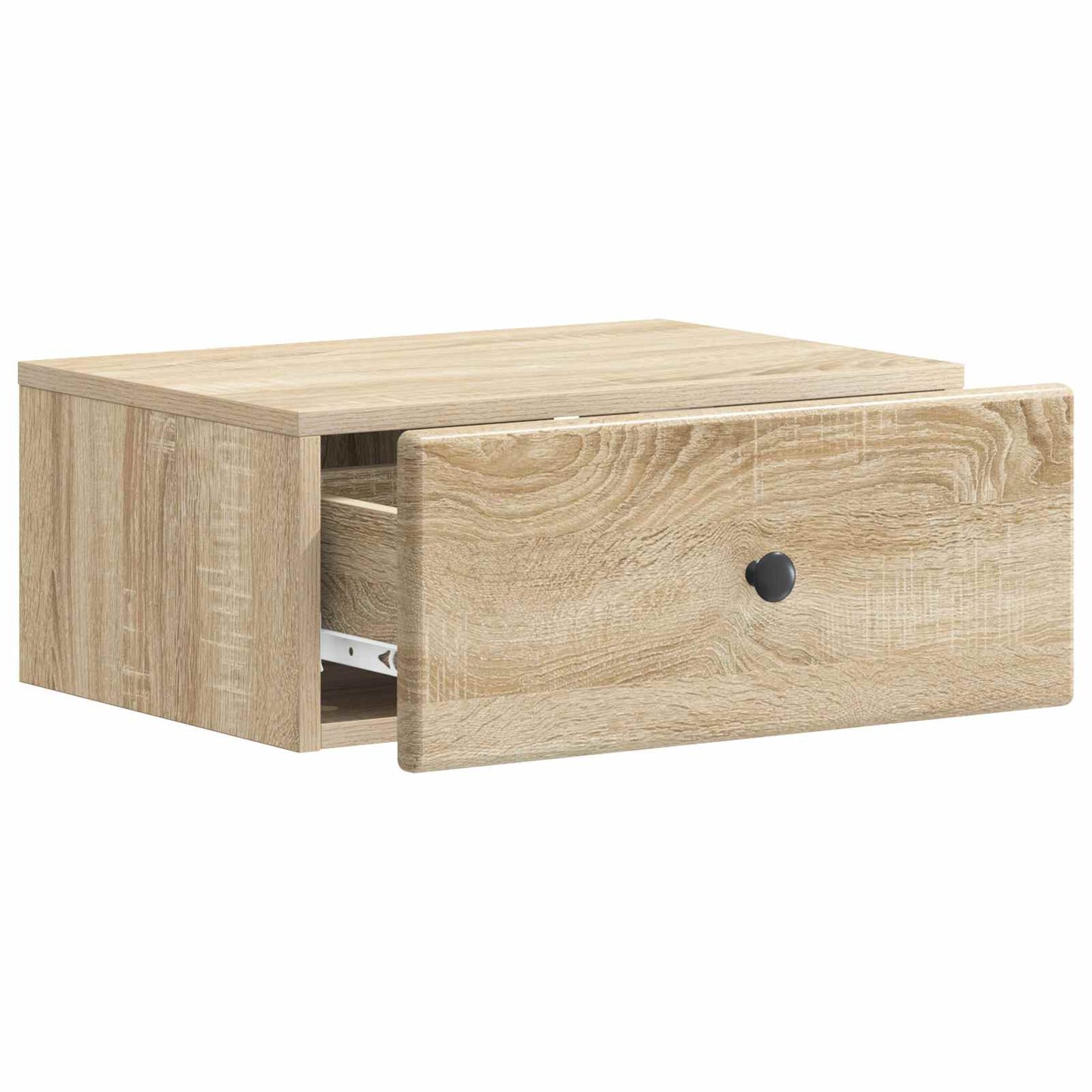 vidaXL Wall-Mounted Bedside Cabinet 2 pcs Sonoma Oak 49 x 34.5 x 20 cm 6