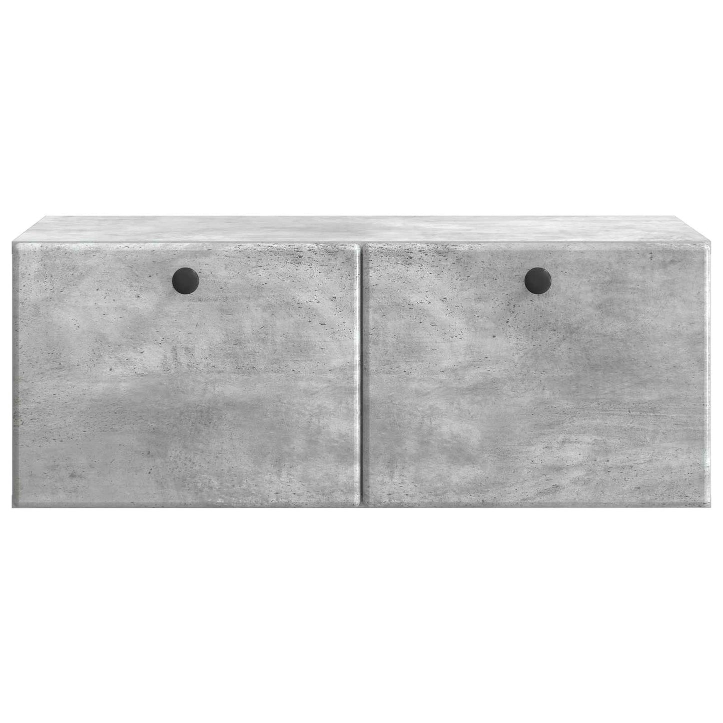 vidaXL Wall-Mounted TV Cabinet 78.5 x 41 x 30 cm Concrete Grey 6