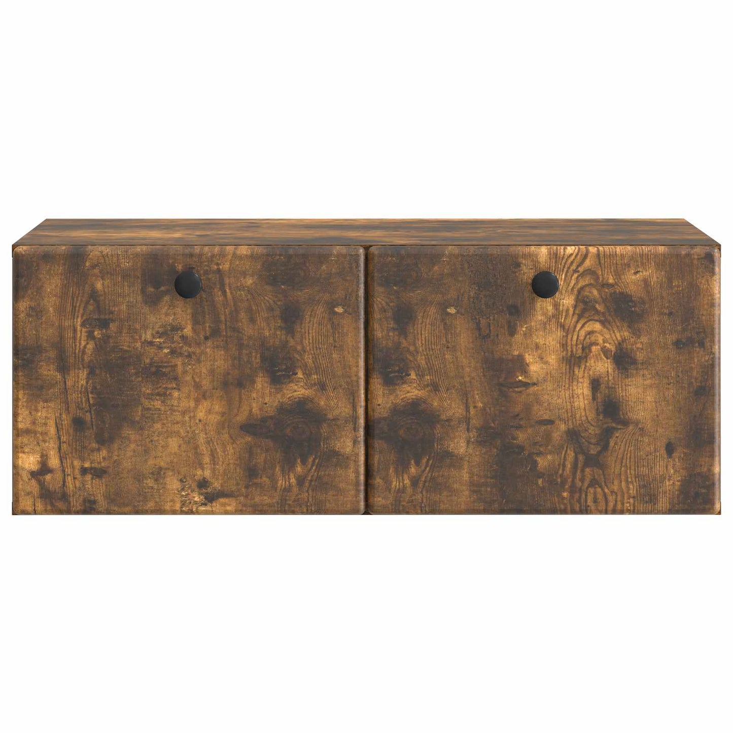 vidaXL Wall-Mounted TV Cabinet 78.5 x 41 x 30 cm Smoked Oak 6