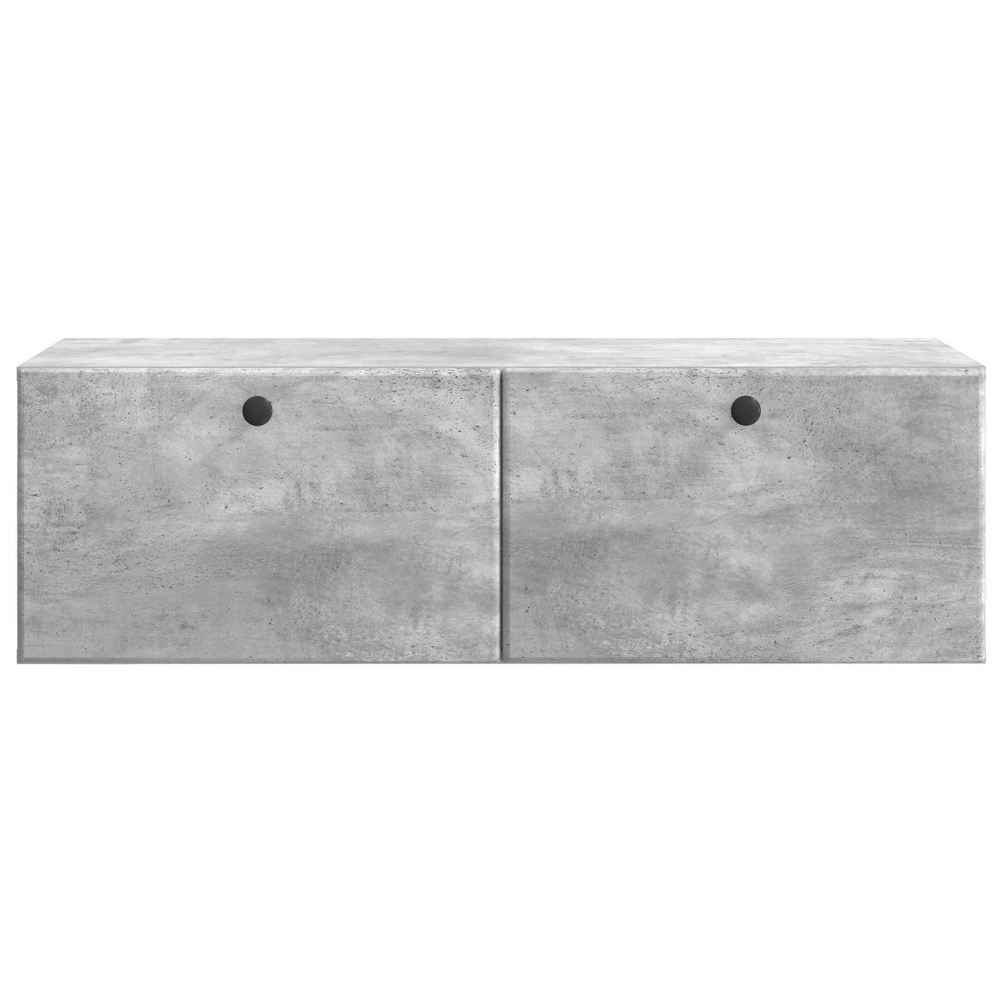 vidaXL Wall-Mounted TV Cabinet 98 x 41 x 30 cm Concrete Grey 6