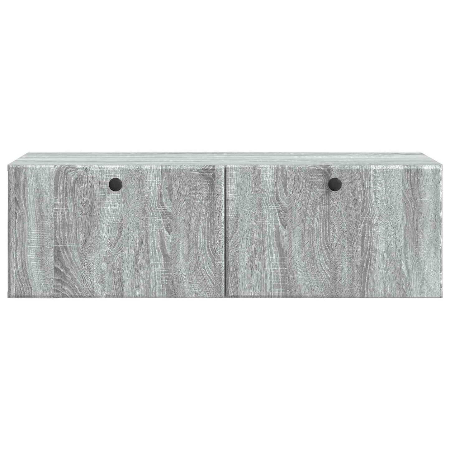 vidaXL Wall-Mounted TV Cabinet 98 x 41 x 30 cm Grey Sonoma 6