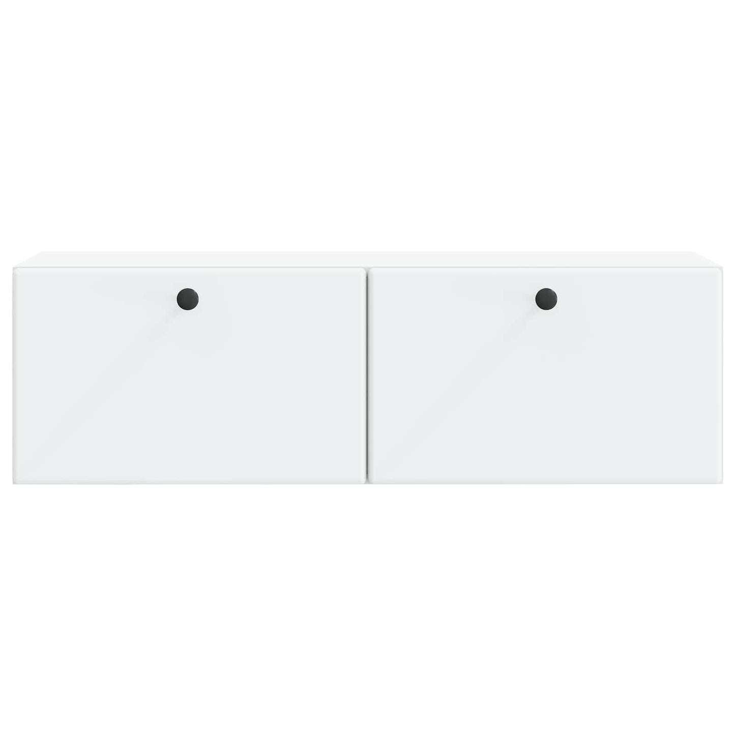 vidaXL Wall-Mounted TV Cabinet 98 x 31 x 30 cm White Engineered Wood 6