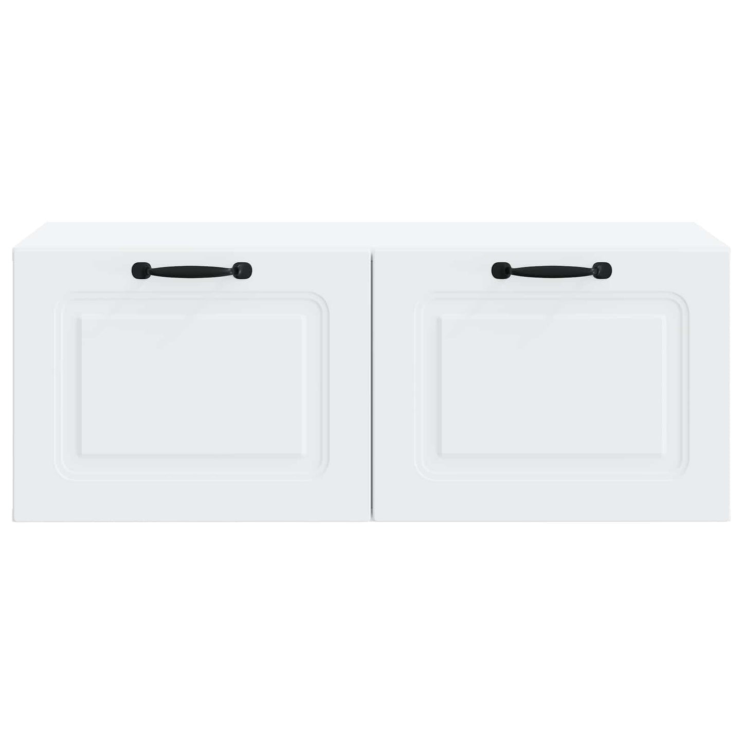 vidaXL Wall-Mounted TV Cabinet White 78.5 x 41 x 30 cm Engineered Wood 6