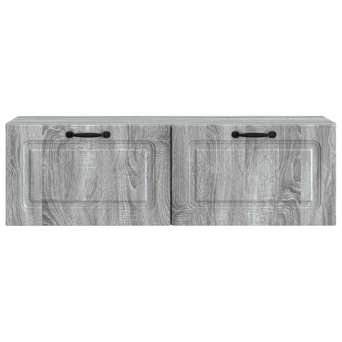 vidaXL Wall-Mounted TV Cabinet Grey Sonoma 98 x 31 x 30 cm 6