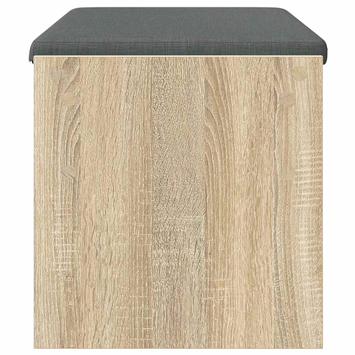 vidaXL Hall Bench with Cushion Sonoma Oak 83 x 38 x 40 cm 6