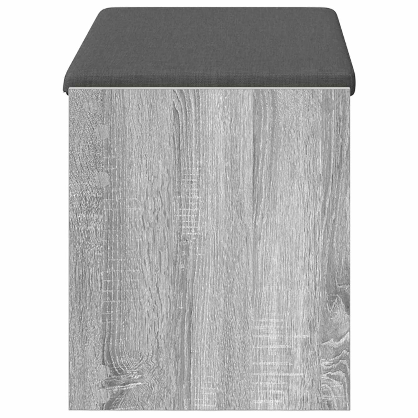 vidaXL Hall Bench Grey Sonoma 83 x 38 x 45 cm 6