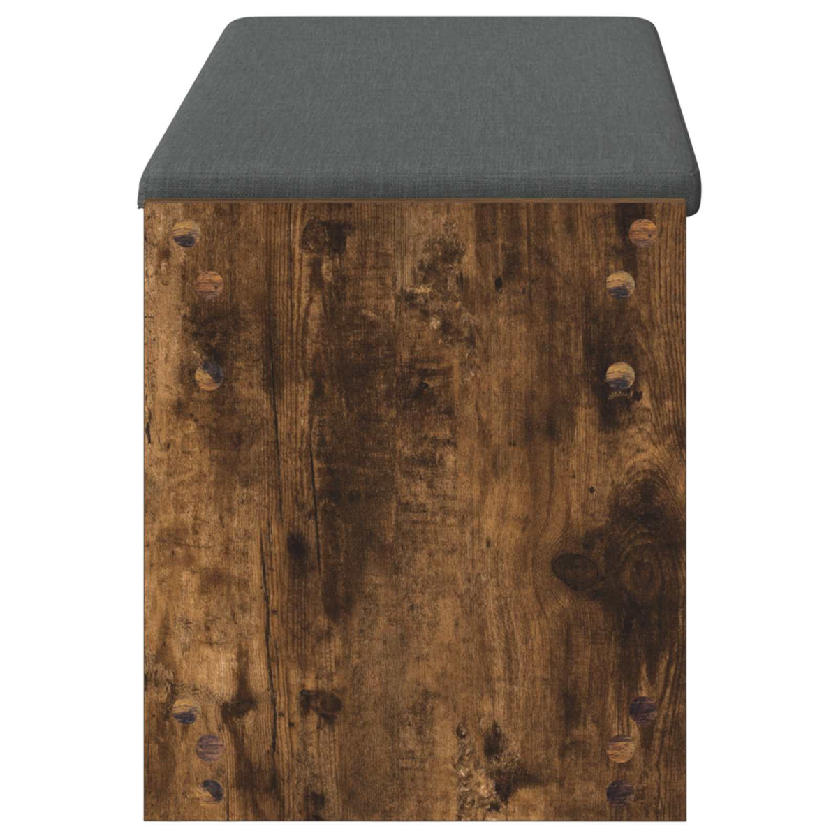 vidaXL Hall Bench Smoked Oak 103 x 38 x 45 cm 6