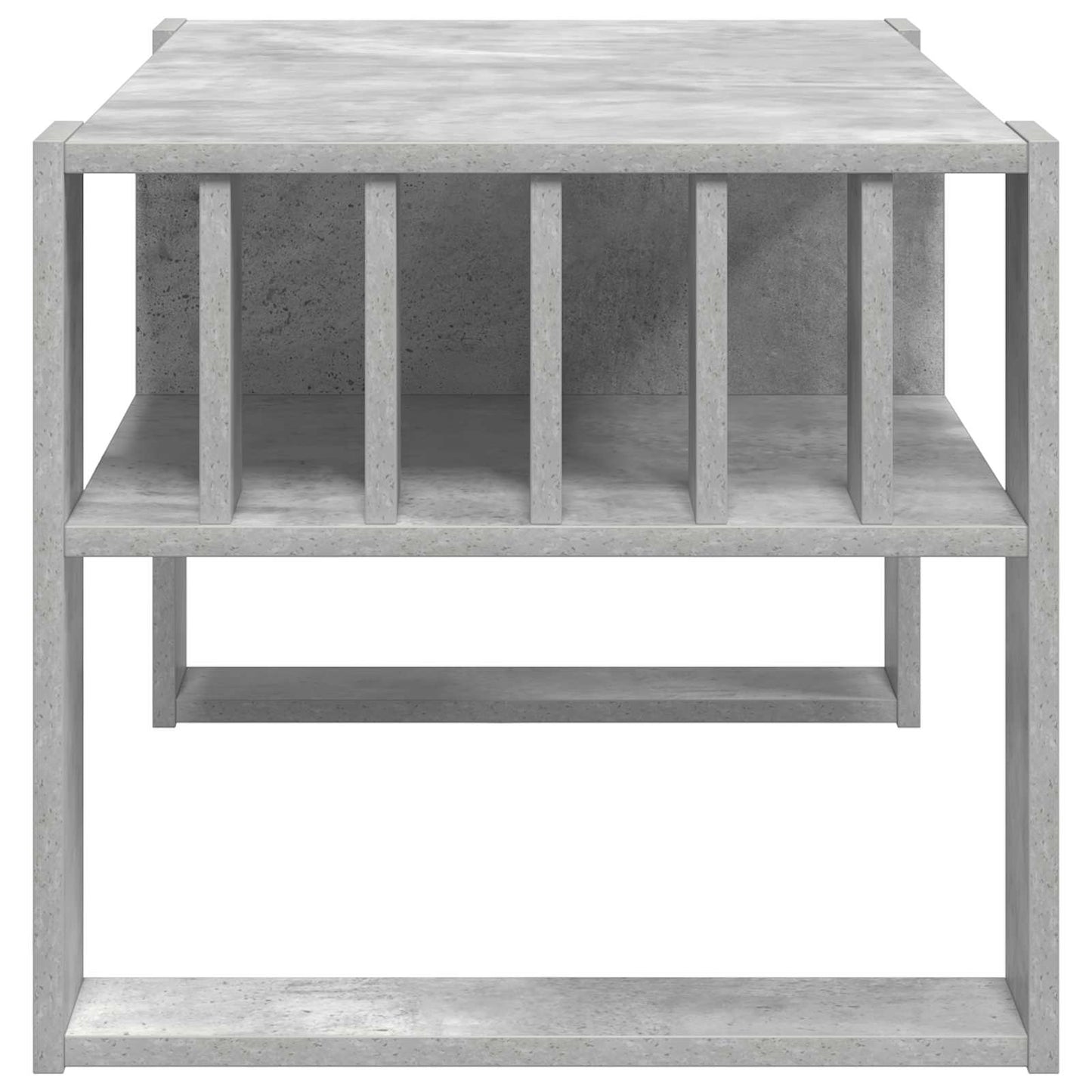 vidaXL Coffee Table Concrete Grey 92 x 49.5 x 45 cm Engineered Wood 6