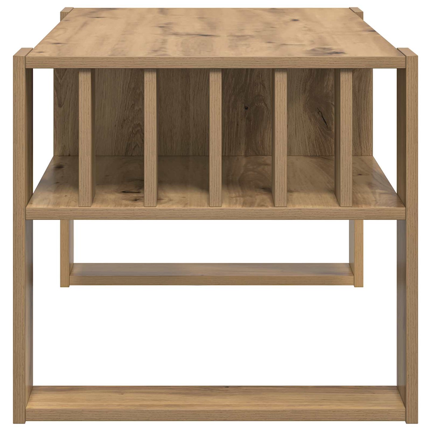 vidaXL Coffee Table Artisan Oak 92 x 49.5 x 45 cm Engineered Wood 6