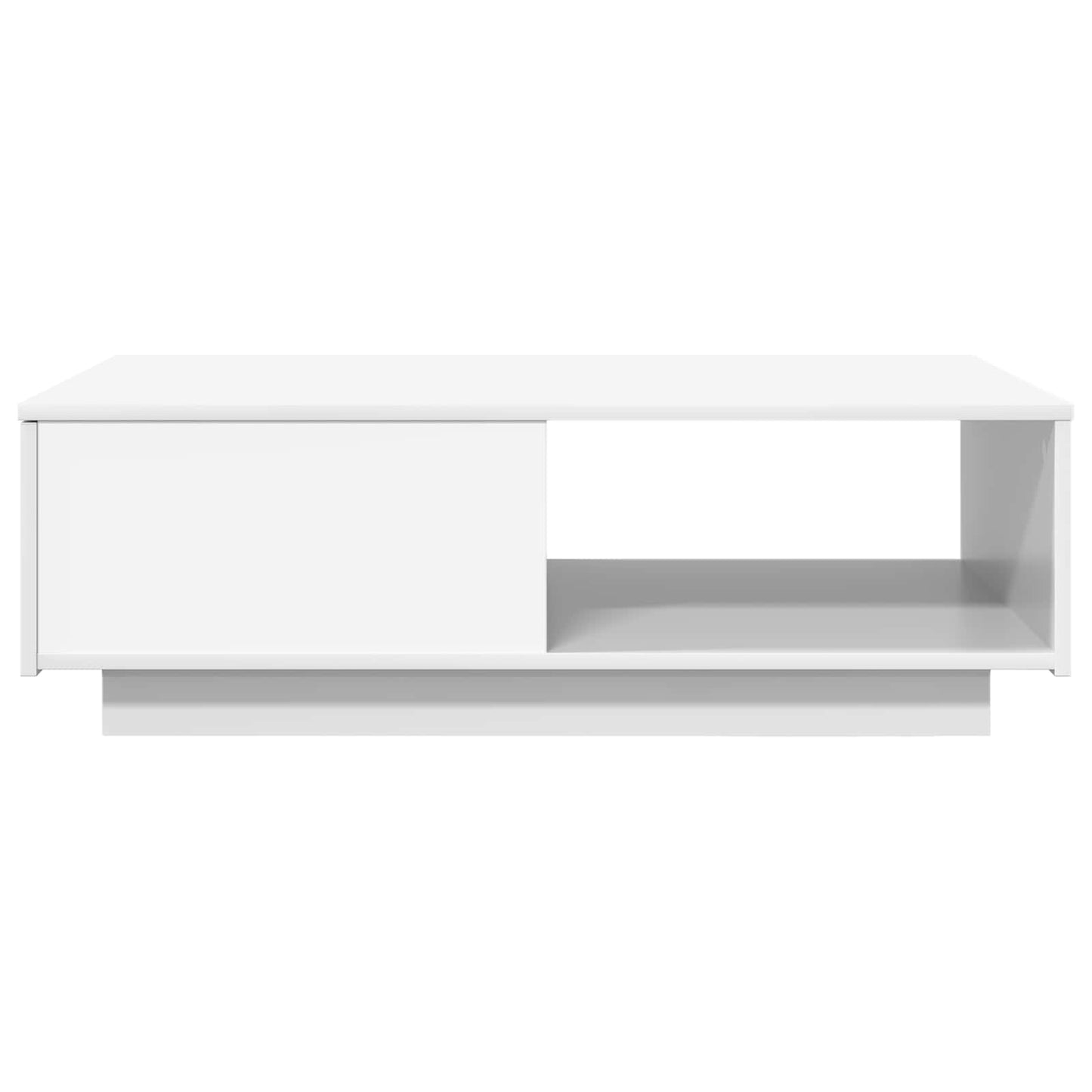 vidaXL Coffee Table White 95 x 55 x 31 cm Engineered Wood 6