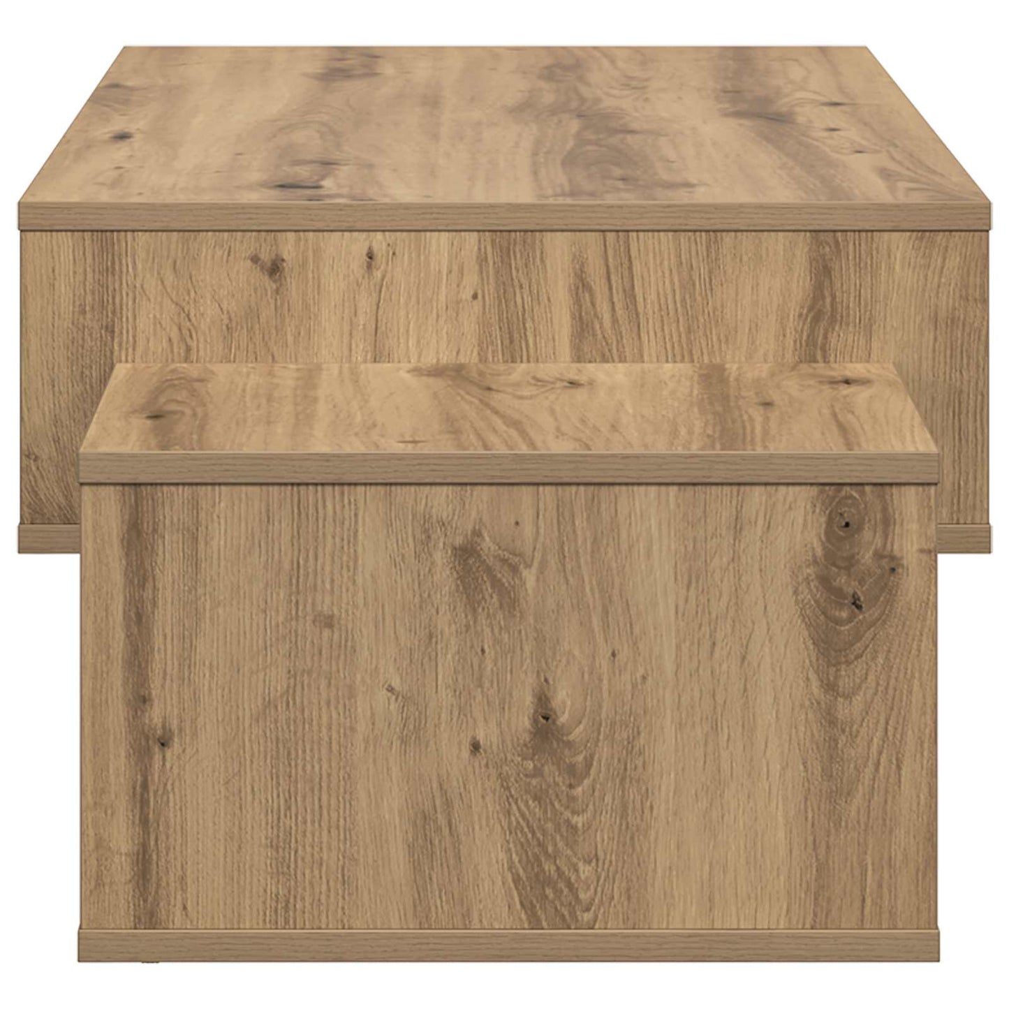 vidaXL Coffee Table Artisan Oak 105 x 50 x 32.5 cm Engineered Wood 6