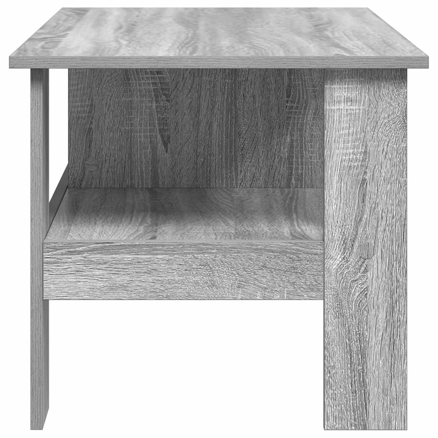 vidaXL Coffee Table Grey Sonoma 90 x 50 x 45 cm Engineered Wood 6