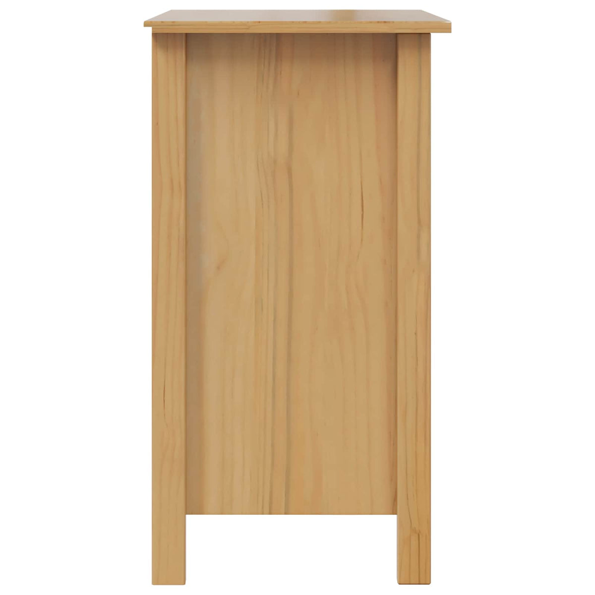 vidaXL Bedside Cabinet with Drawer HILL Honey Brown 46 x 35 x 65 cm 6