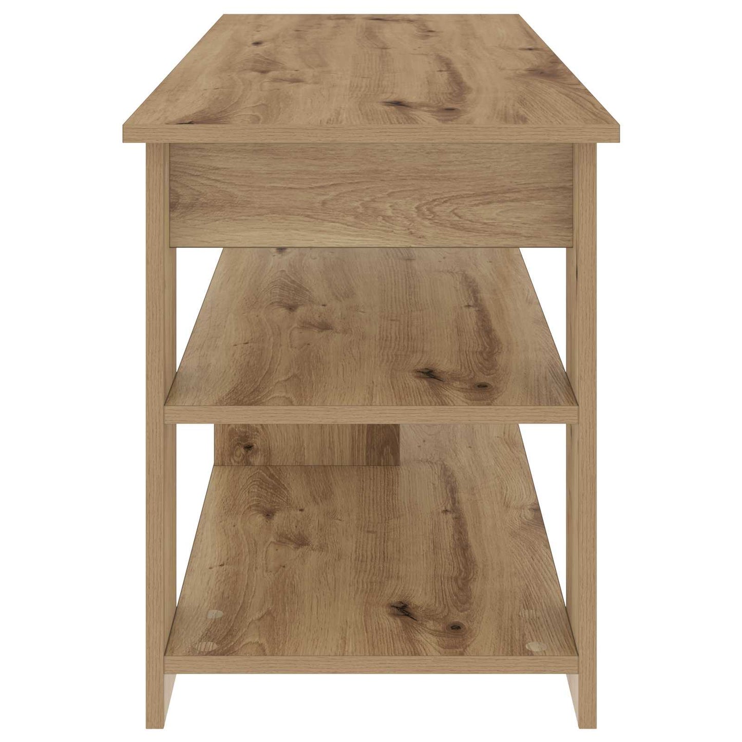vidaXL TV stand 100 x 40 x 50 cm Artisan Oak 6