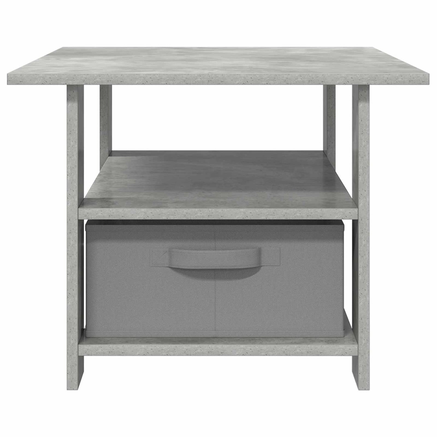 vidaXL Coffee Table Concrete Grey 77 x 55 x 42 cm Engineered Wood 6