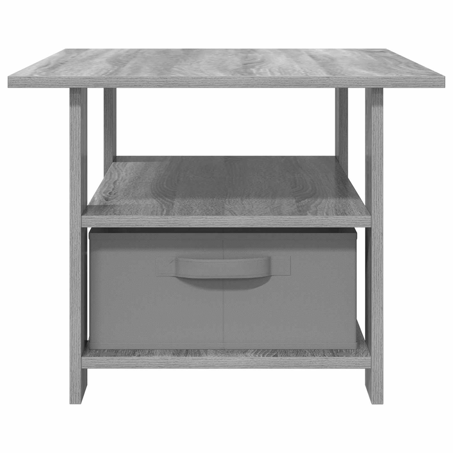 vidaXL Coffee Table Grey Sonoma 77 x 55 x 42 cm Engineered Wood 6