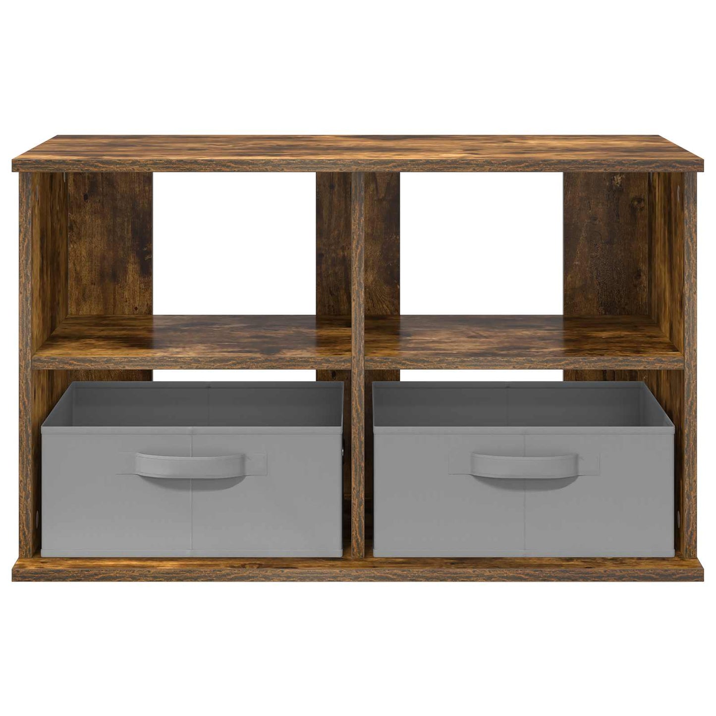 vidaXL TV stand with Drawer Smoked Oak 79 x 40 x 48 cm 6