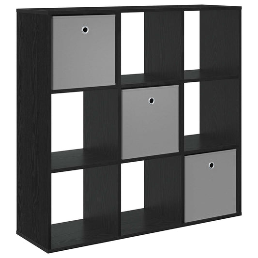 vidaXL Sideboard Black Oak 102 x 31 x 99.5 cm 2