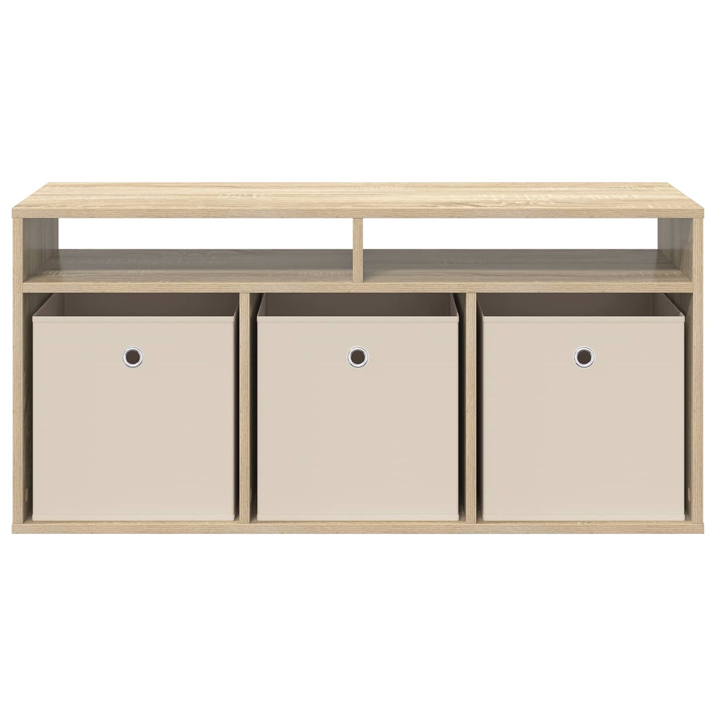 vidaXL Lowboard with Drawer Sonoma Oak 102 x 32 x 48.5 cm 6