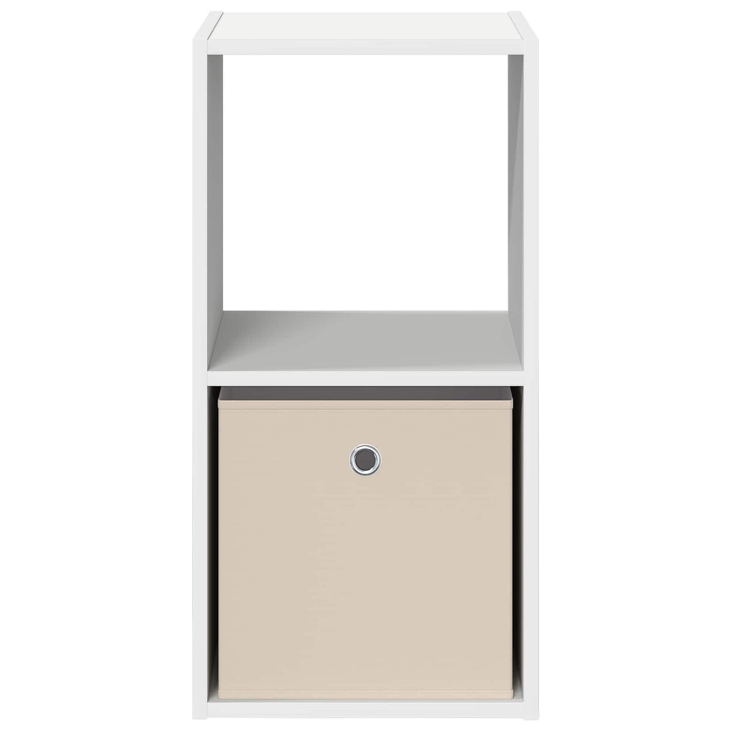 vidaXL Bedside Table 2 pcs White 35 x 32 x 68.5 cm Engineered Wood 6