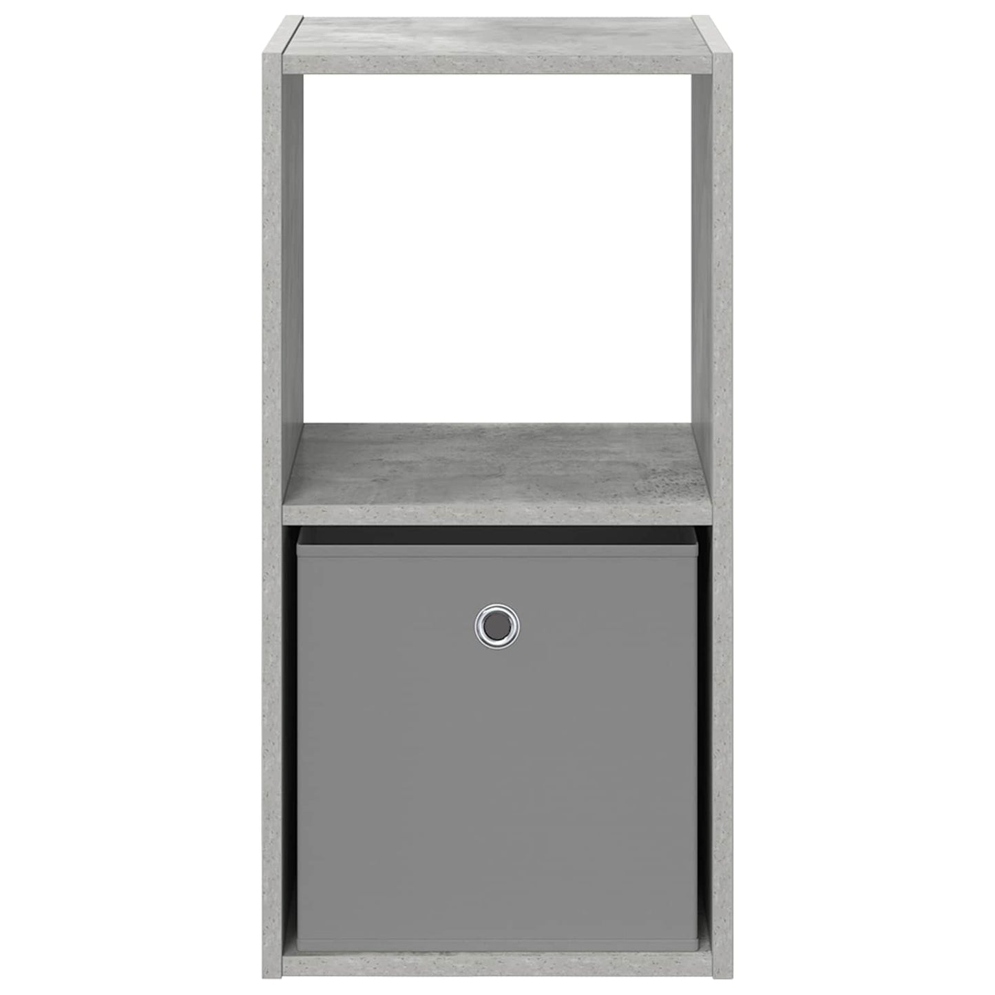 vidaXL Bedside Table 2 pcs Concrete Grey 35 x 32 x 68.5 cm 6