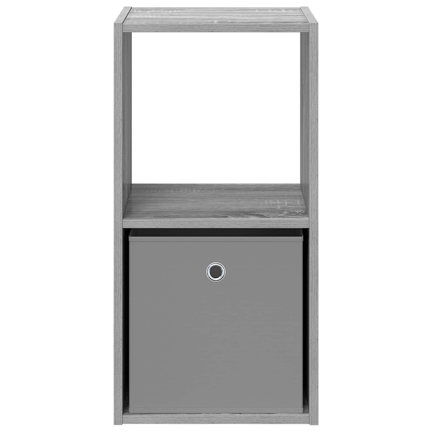 vidaXL Bedside Table 2 pcs Grey Sonoma 35 x 32 x 68.5 cm 6