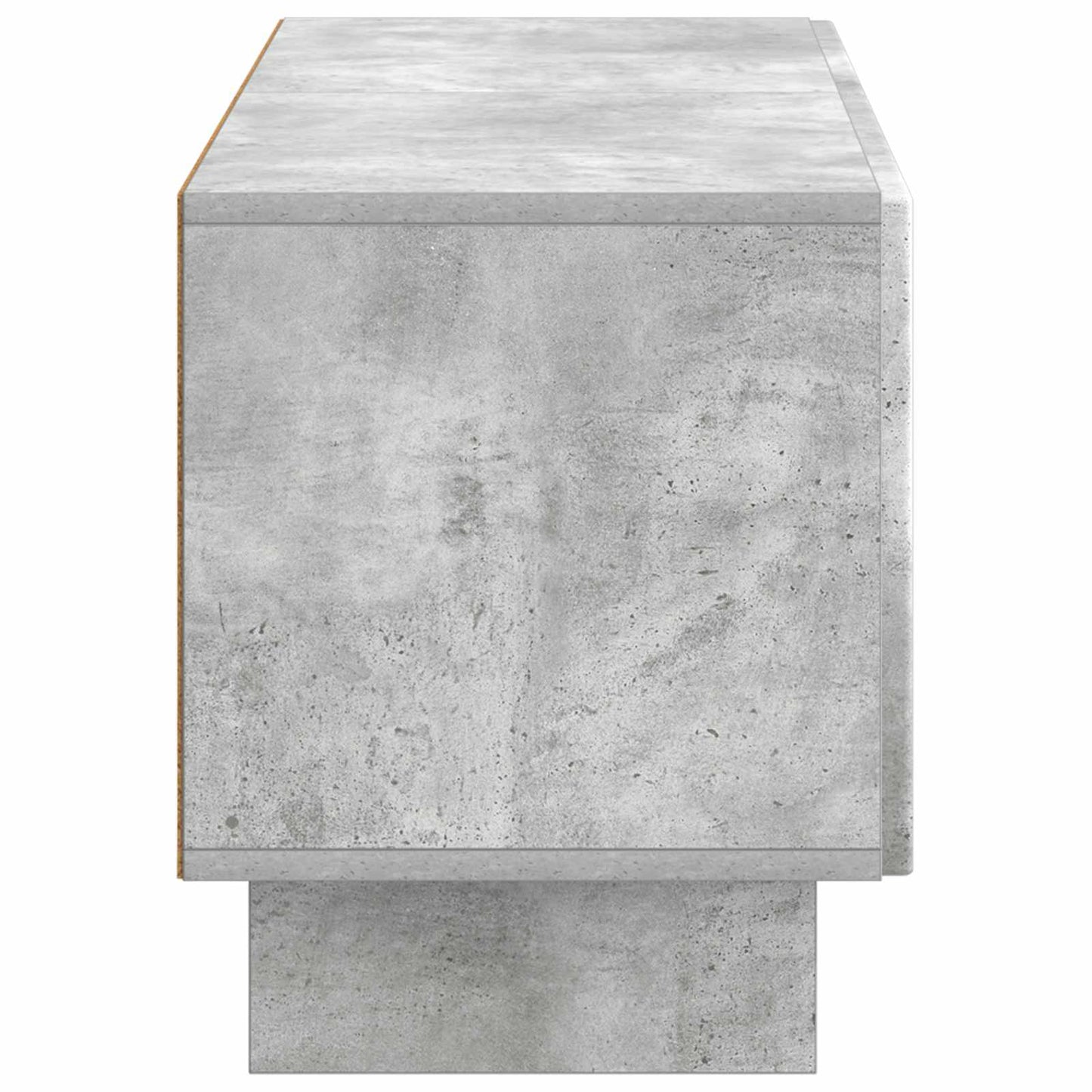 vidaXL TV Cabinet Concrete Grey Engineered Wood 6