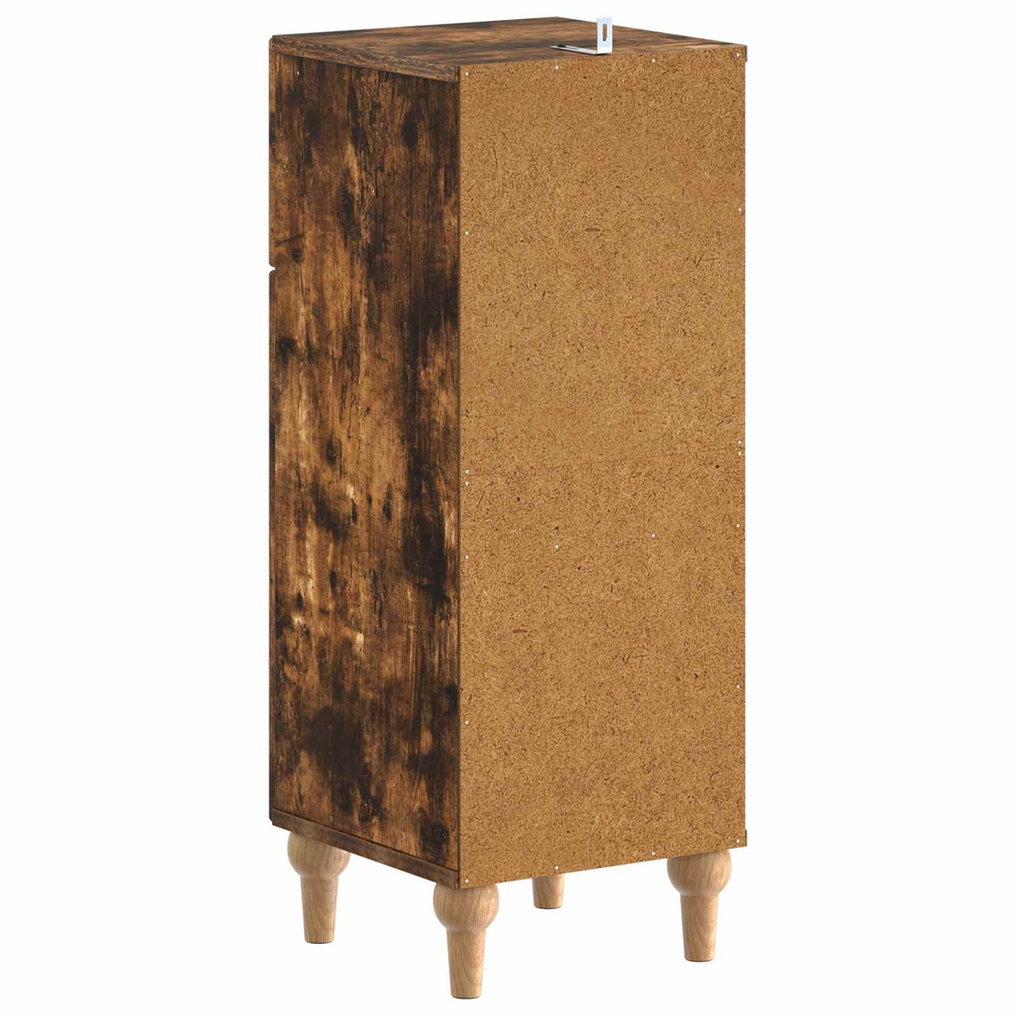 vidaXL Bathroom Storage Cainet ALKMAAR Smoked Oak 30 x 31 x 80 cm 6
