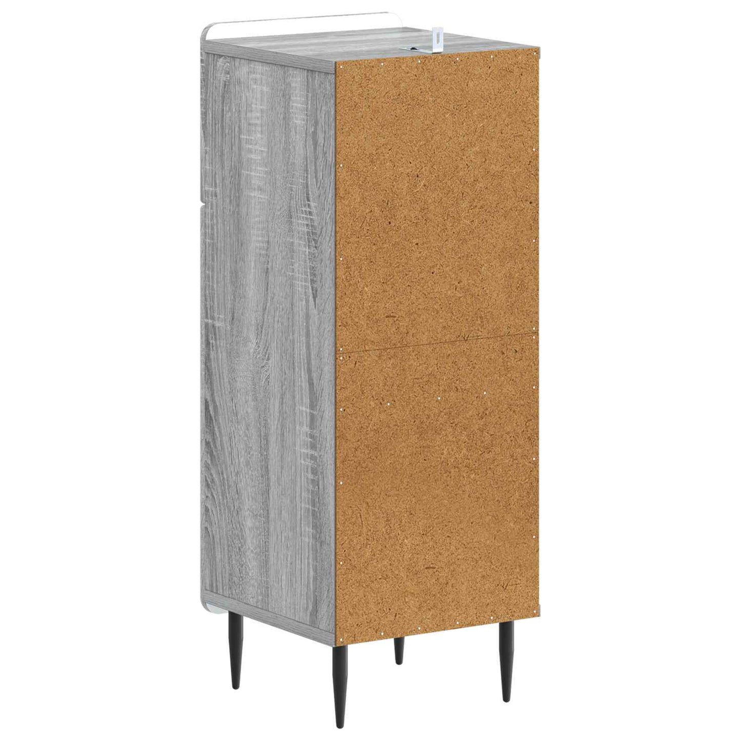 vidaXL Bathroom Storage Cainet ZWOLLE Grey Sonoma 30 x 31 x 79.5 cm 6