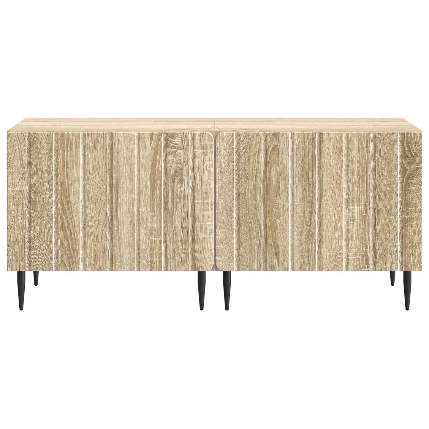 vidaXL TV Cabinet Sonoma Oak Engineered Wood 6