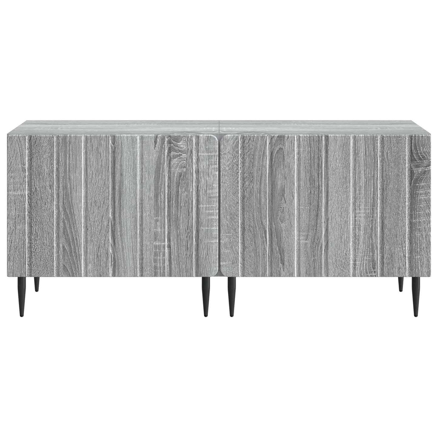 vidaXL TV Cabinet Grey Sonoma Engineered Wood 6