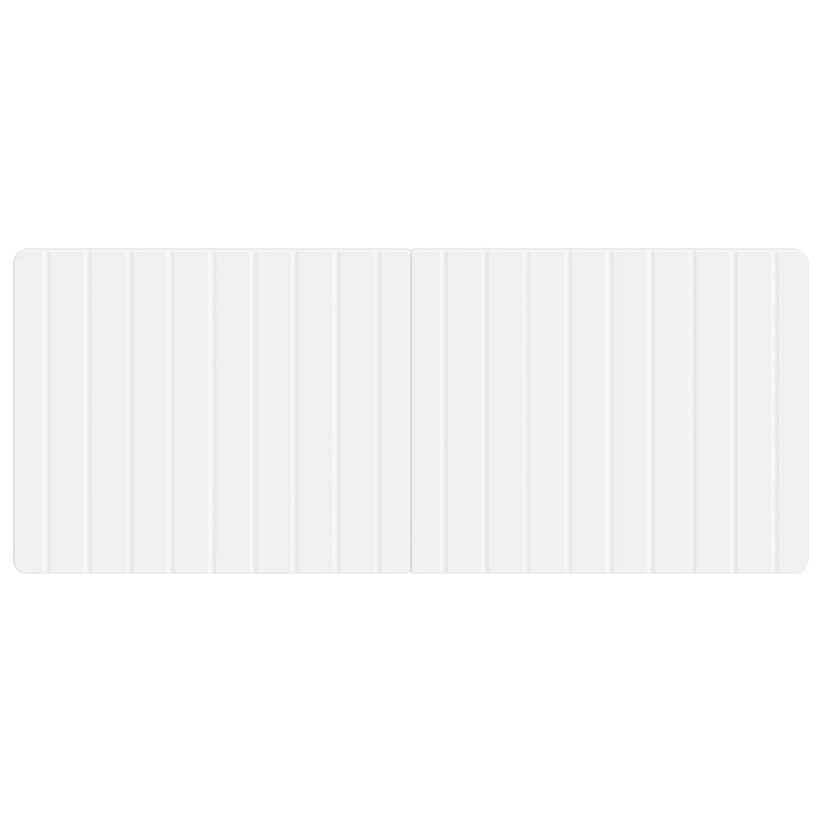 Wall-Mounted Headboard ZWOLLE Engineered Wood Width 120 cm White