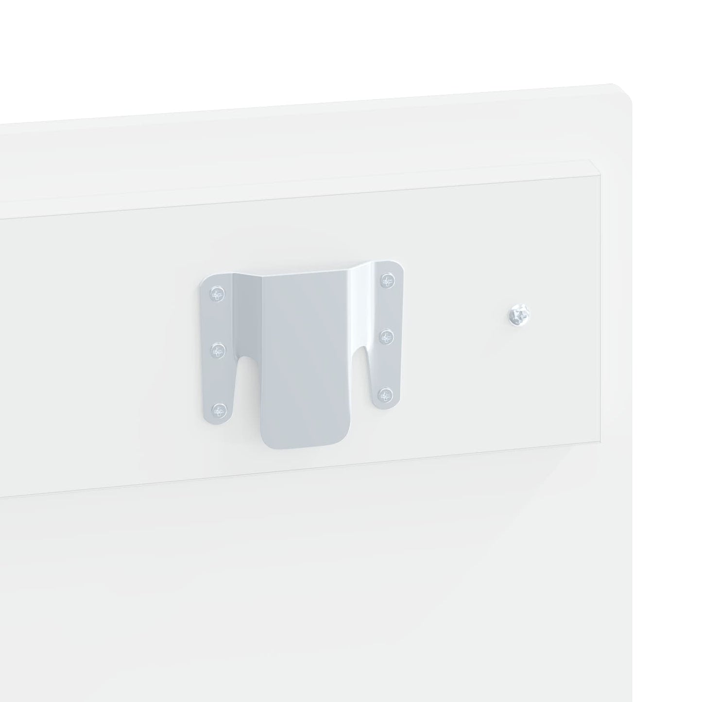 vidaXL Wall-Mounted Headboard ARNHEM White Engineered Wood 6