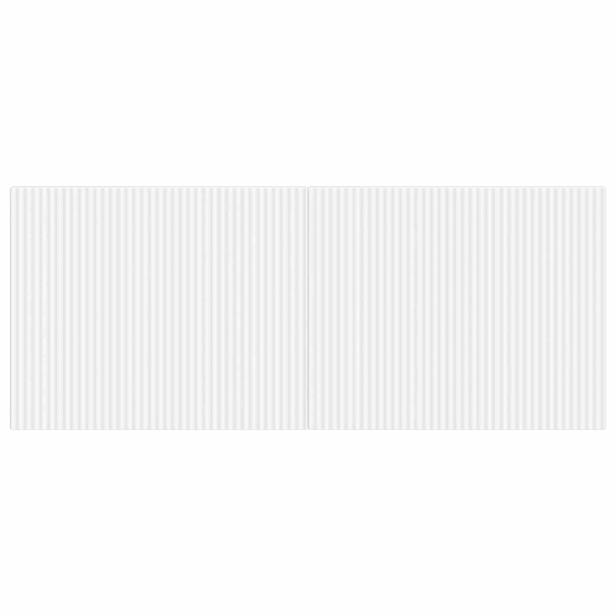 Wall-Mounted Headboard ARNHEM Engineered Wood Width 120 cm White