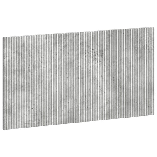 vidaXL Wall-Mounted Headboard ARNHEM Concrete Grey Engineered Wood 2