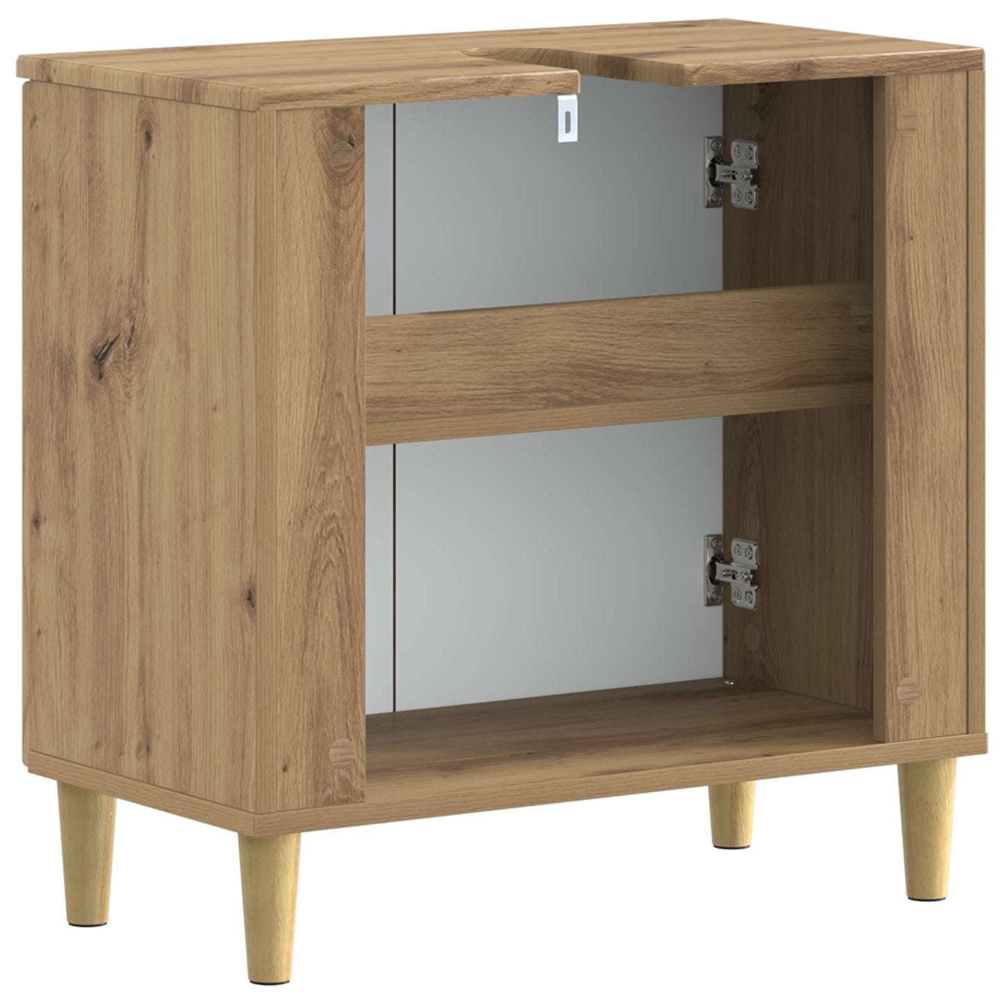vidaXL Bathroom Sink Cabinet DELFT Artisan Oak 59.5 x 31.5x 59 cm 6