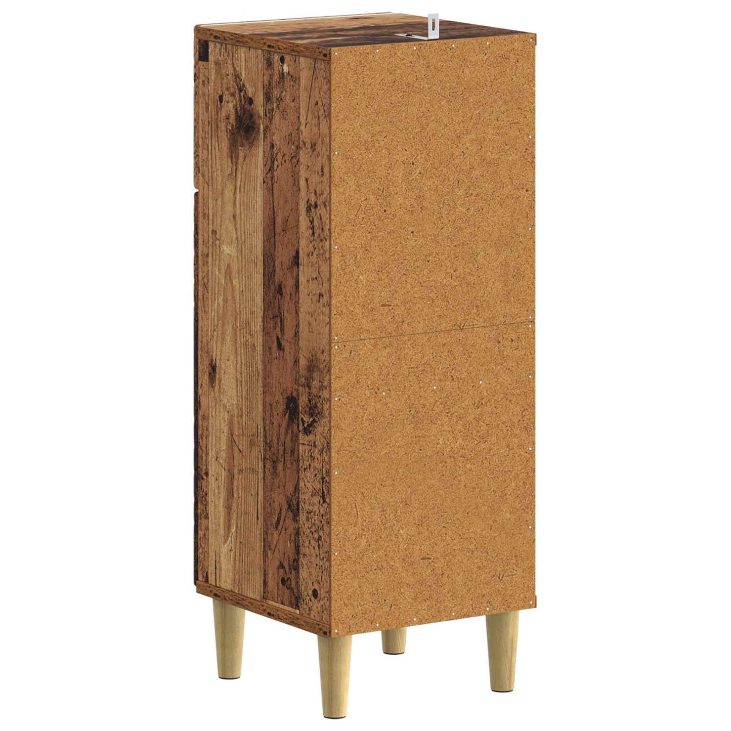 vidaXL Bathroom Storage Cainet DELFT Old Wood 30 x 31 x 80 cm 6