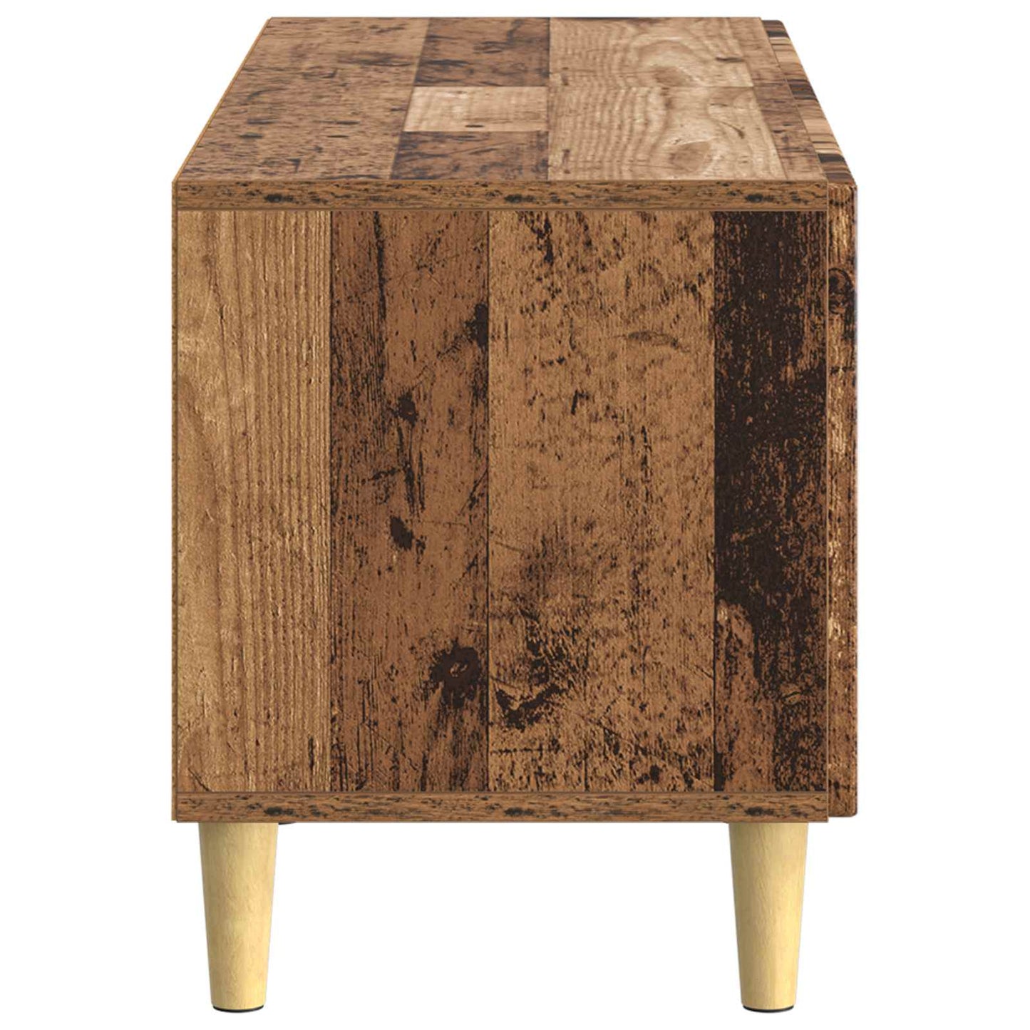 vidaXL TV Cabinet Old Wood Engineered Wood 6