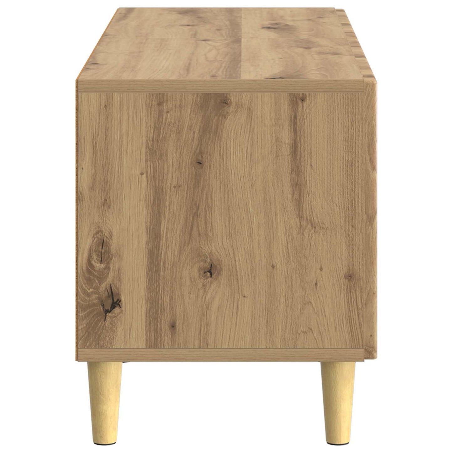 vidaXL TV Cabinet Artisan Oak Engineered Wood 6