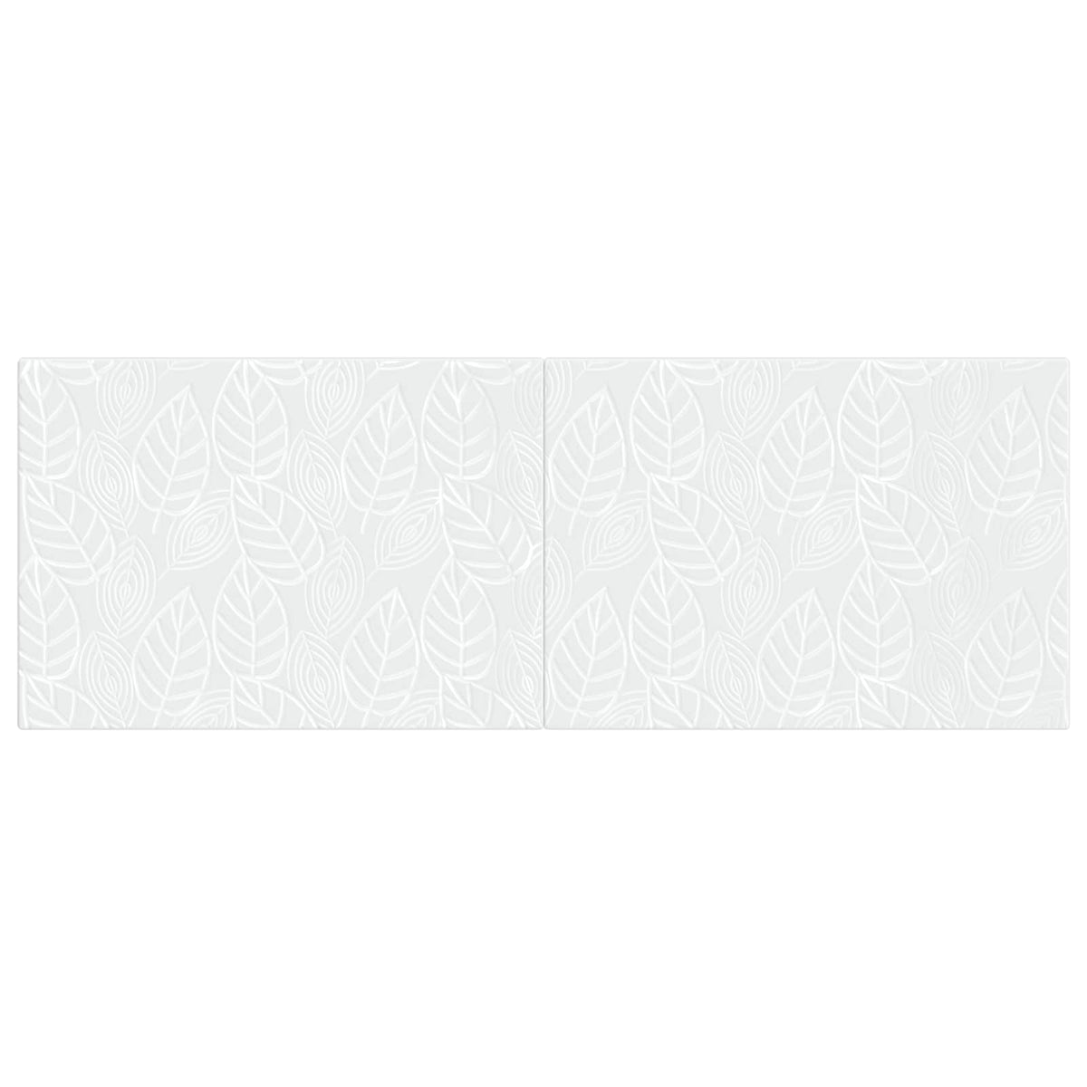 Wall-Mounted Headboard DELFT Engineered Wood Width 140 cm White