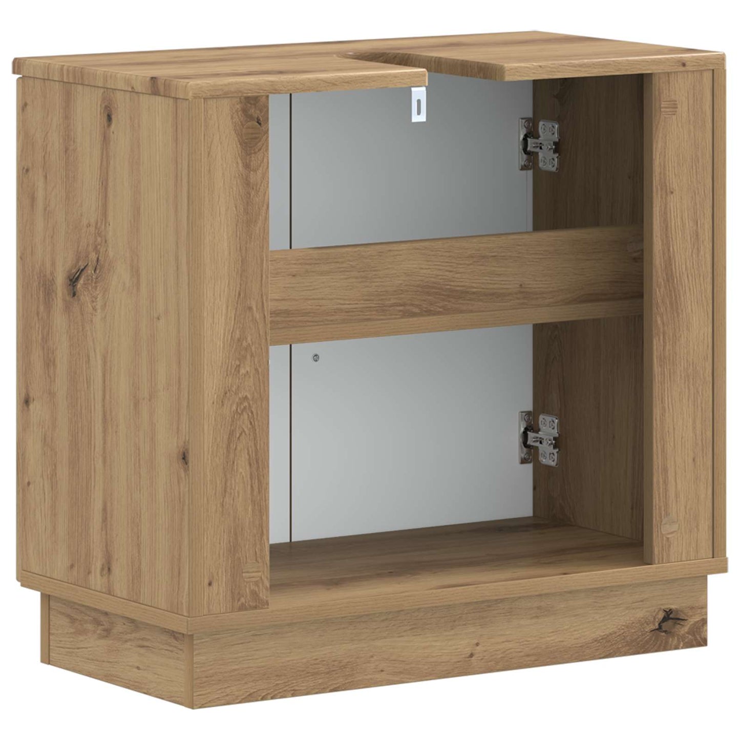 vidaXL Bathroom Sink Cabinet HOORN Artisan Oak 59.5 x 31.5x 56 cm 6