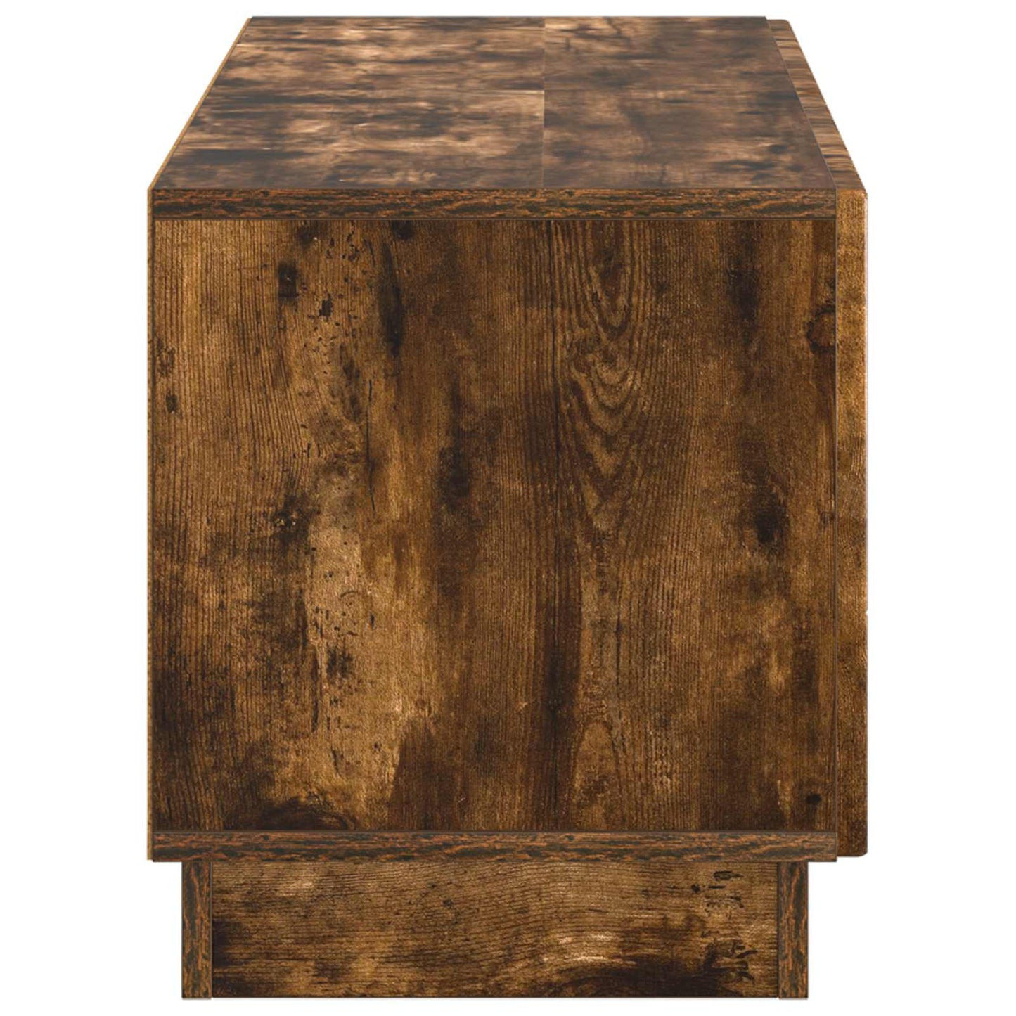 vidaXL TV Cabinet Smoked Oak Engineered Wood 6