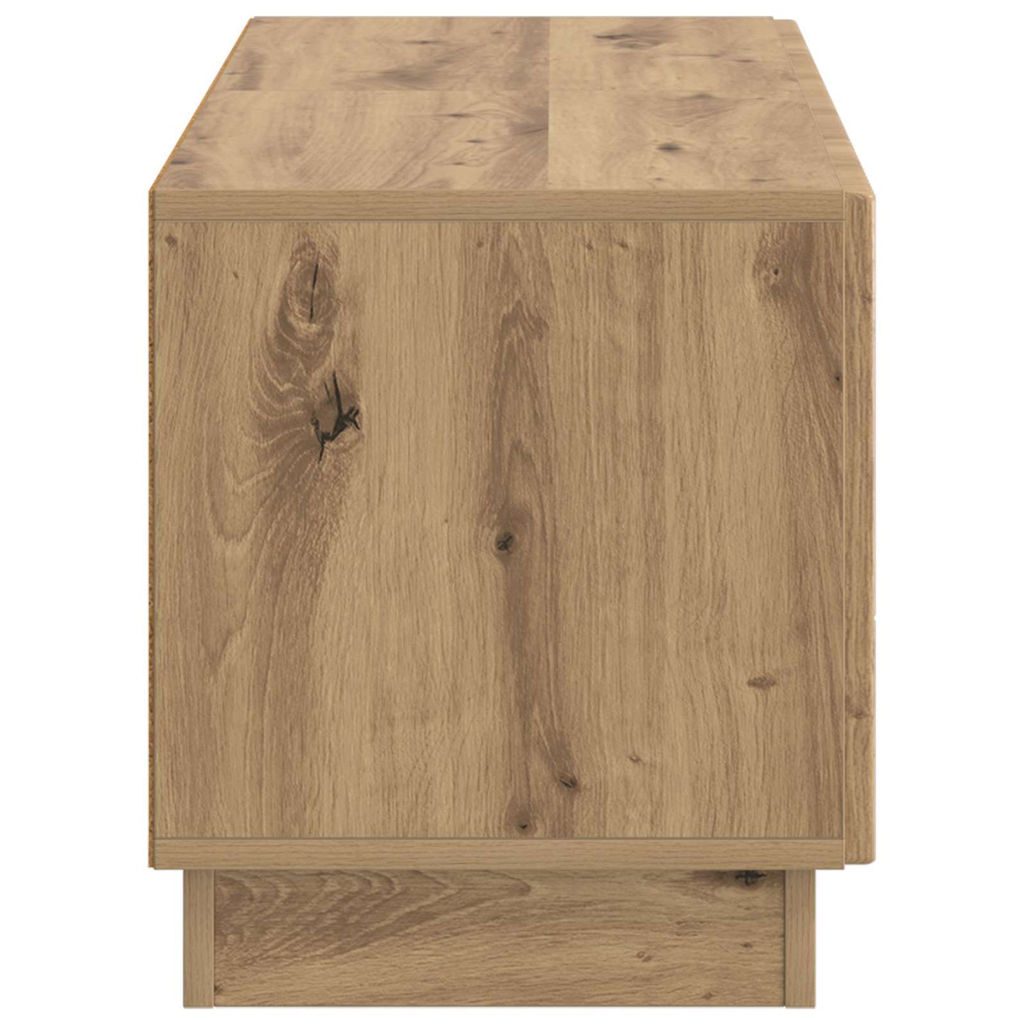 vidaXL TV Cabinet Artisan Oak Engineered Wood 6