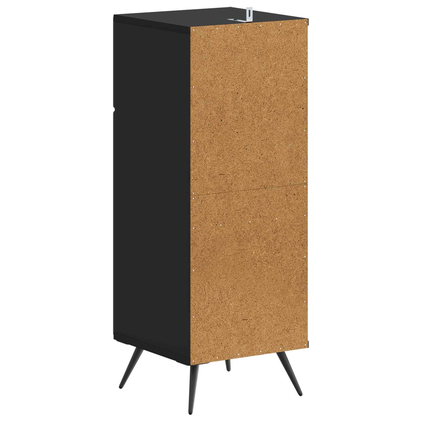 vidaXL Bathroom Storage Cainet BREDA Black 30 x 31 x 80 cm 6